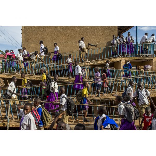 Frédéric Noy : Sortie d’école, Kampala, Ouganda