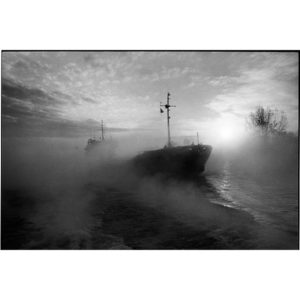 Photo noir et blanc Delta du Danube par Matthieu Chazal, atelier-galerie Taylor