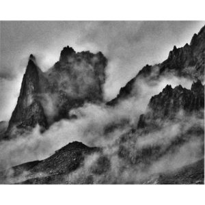 Photographie noir et blanc d'Éric Bouvet L’Aiguille de l’M, Atelier Galerie Taylor