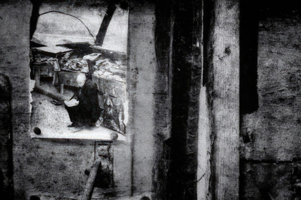 Photographie noir et blanc d'Irène Jonas sur les les quais à Paris, Atelier Galerie Taylor
